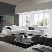  Canapé d'angle contemporain en cuir - Modèle 3609