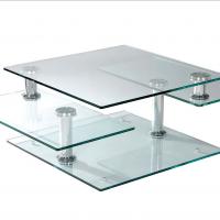 Table basse verre modulable design - Modèle MOVING